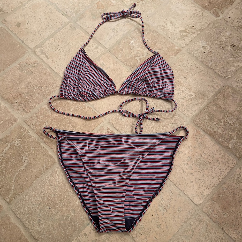 NEW Red, White, & Blue String Bikini